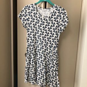 Fighting Eel geometric dress